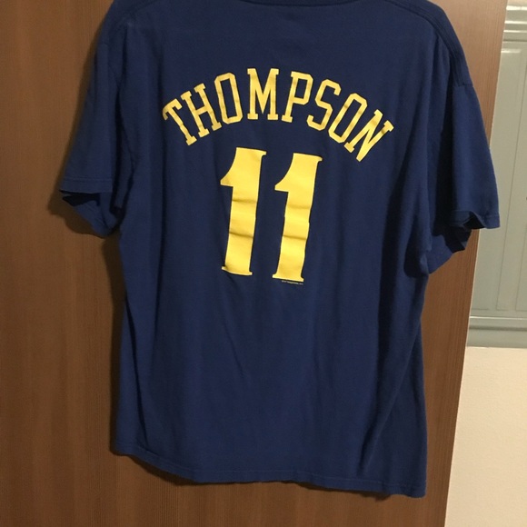 Malay Thompson Golden state warriors  shirt - Picture 2 of 2